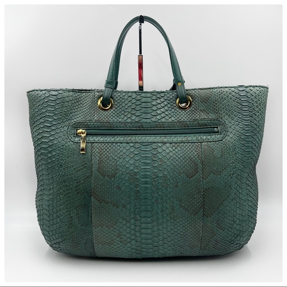 ANKH JET Python skin Shoulder Bag - Picture 3 of 10